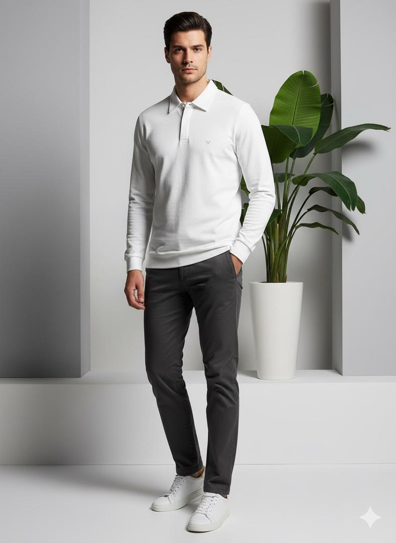 بلوز یقه 3دکمه حصیری 3139